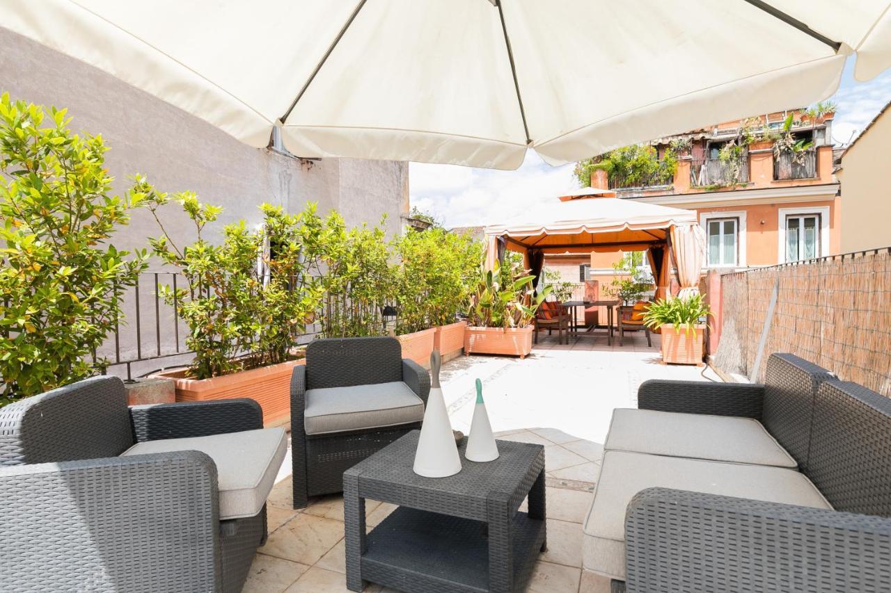 Apartamento de 67 m2, 1 quarto(s) e 1 banheiro(s) em Trastevere Roma Exterior foto